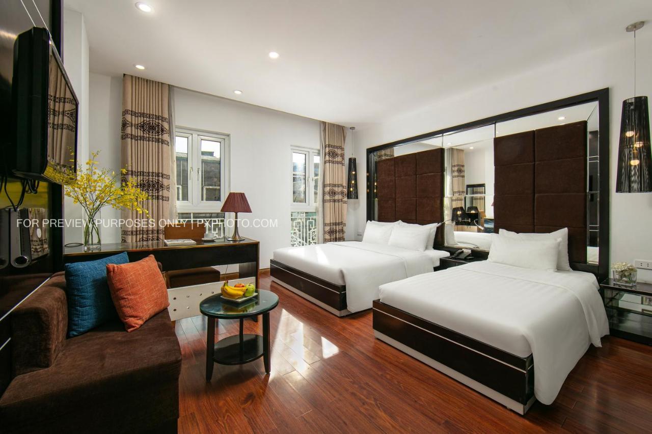The Silk Boutique Hotel & Spa - Old Quarter City Center Hanoï Extérieur photo