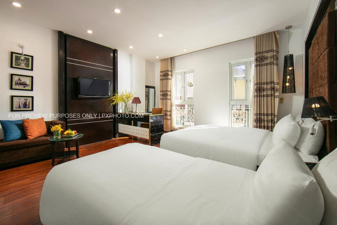 The Silk Boutique Hotel & Spa - Old Quarter City Center Hanoï Extérieur photo